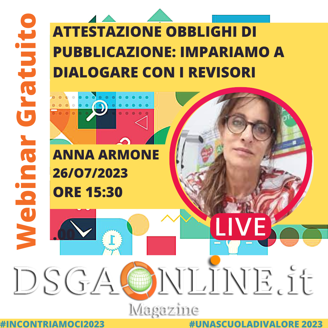 Attestazione Obblighi Di Pubblicazione Impariamo A Dialogare Con I 